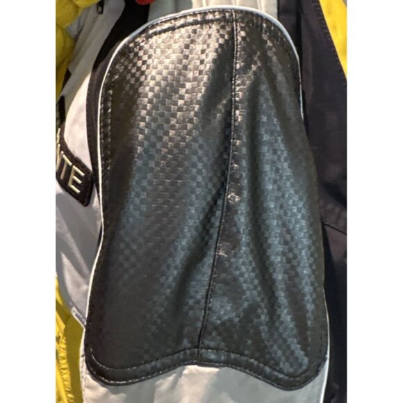 Descente Titan Thermo Ski Pro Jacket Ion Bodies Yellow black white Mens Small - Picture 16 of 16